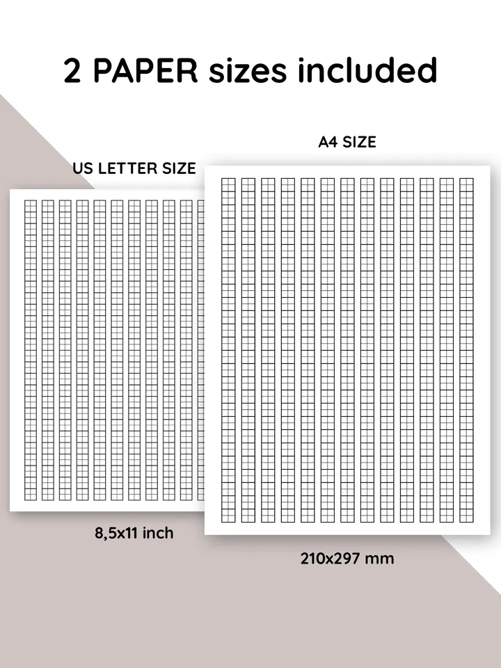 Kanji Japanese writing templates . Chinese Writing calligraphy. Kanji practice sheets. Printable Writing Paper for Advanced Learners: Master Chinese and Japanese Characters