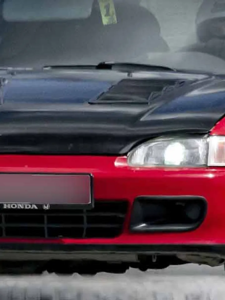 Air Duct on bumper Js Racing style Left for Honda Civic Eg 2/3 dr 92-95