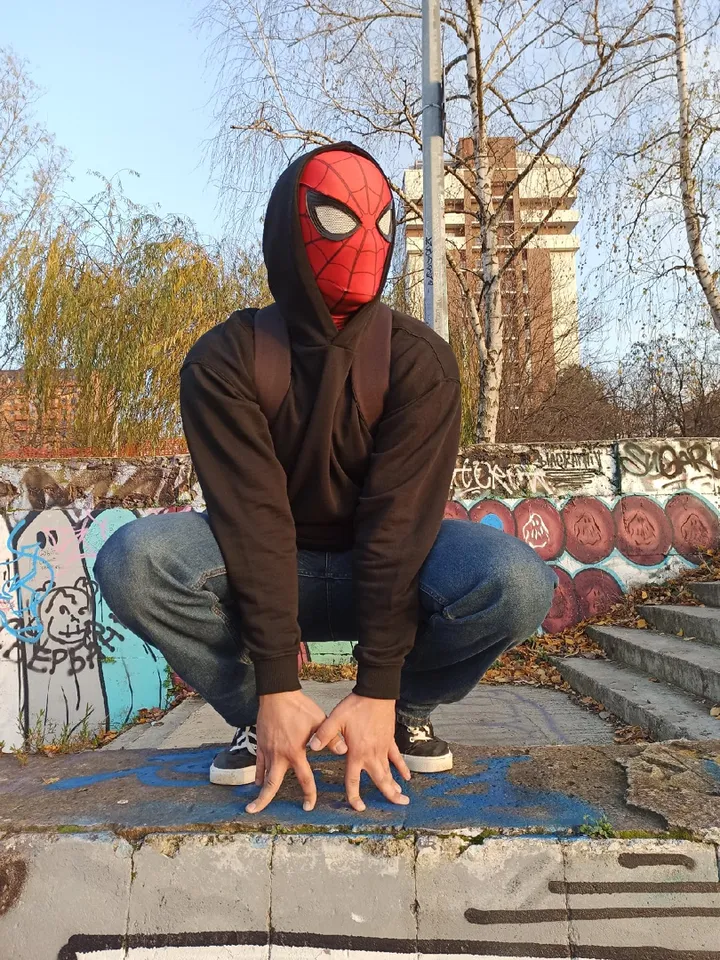 Spider-Man Homecoming Mask with face shell