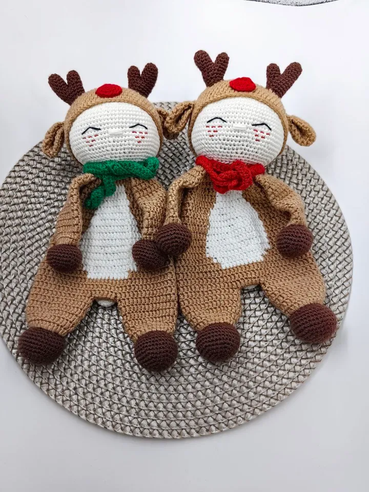 Reindeer Baby Lovey