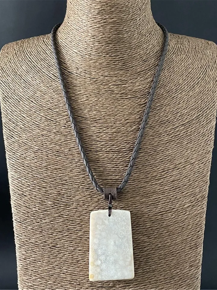 Gandhanra Handmade Leather Cord for Amulet Pendant,Necklace,can be adjustable