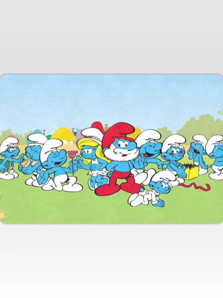 Smurfs DoorMat