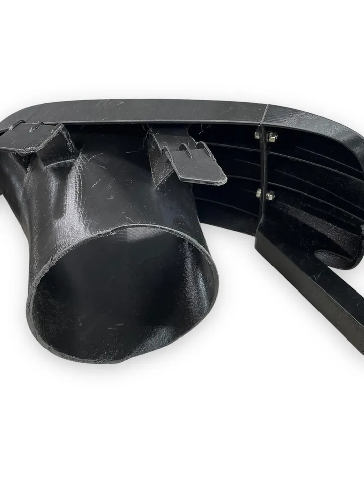 Air Duct scoop 150 mm out headlights Password style for Honda Civic Ek Ej 99-00
