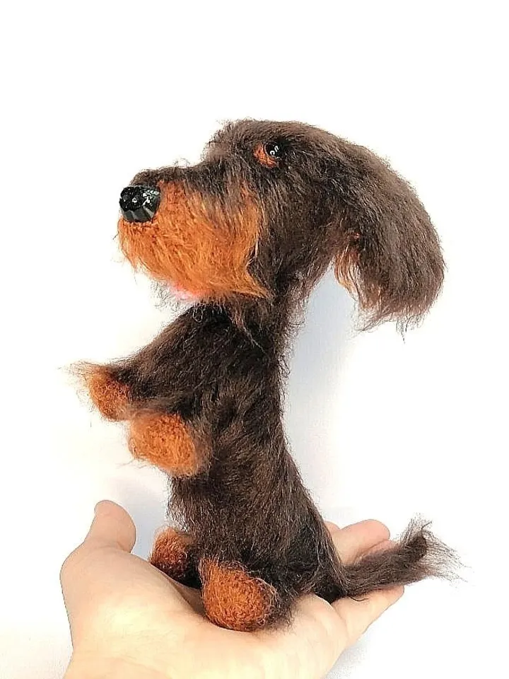 Crochet pattern dachshund dog - digital pattern PDF