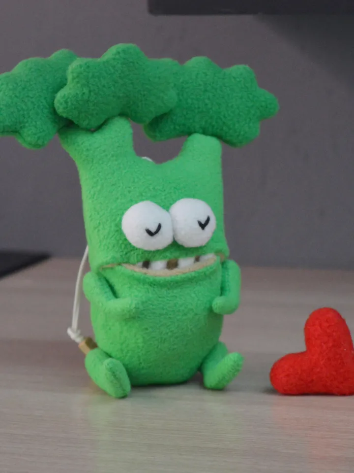 Plush Broccoli Toy Pattern – Fleece Softie PDF Tutorial