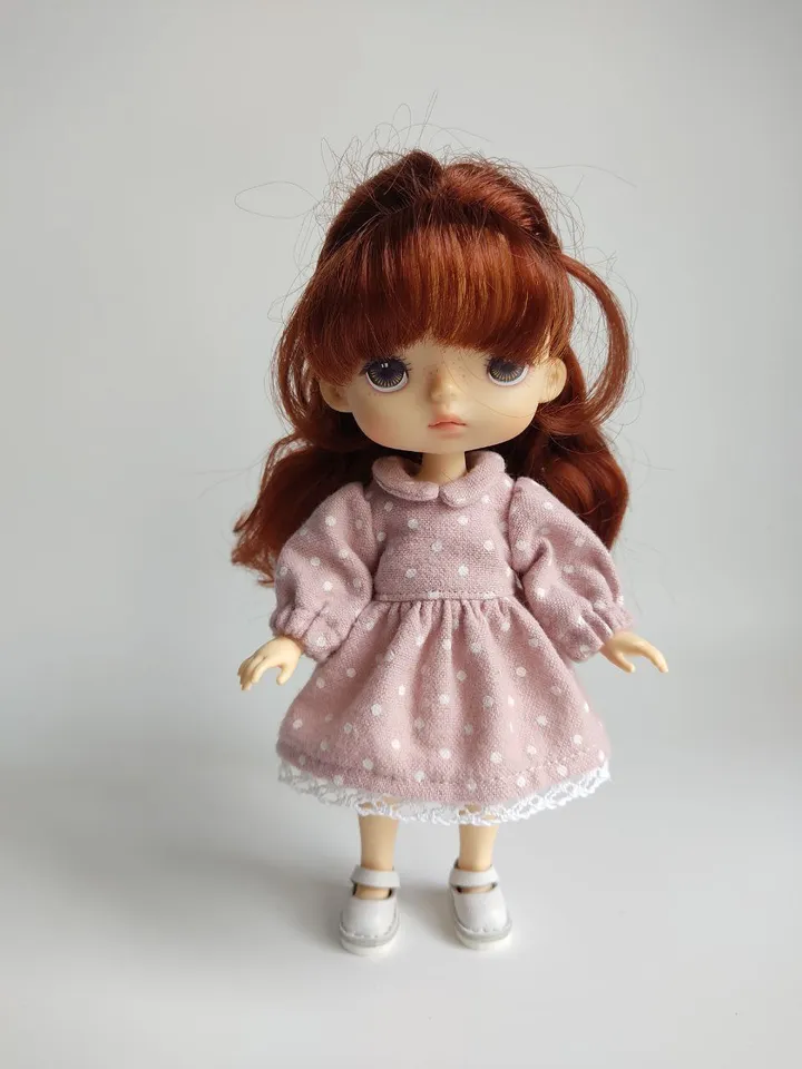 PDF sewing pattern for Xiaomi Monst dolls.
