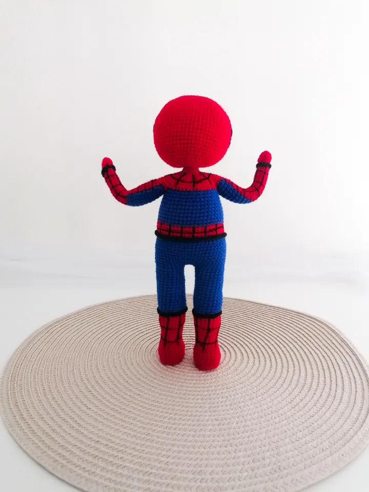 spiderman, crocheted, handmade