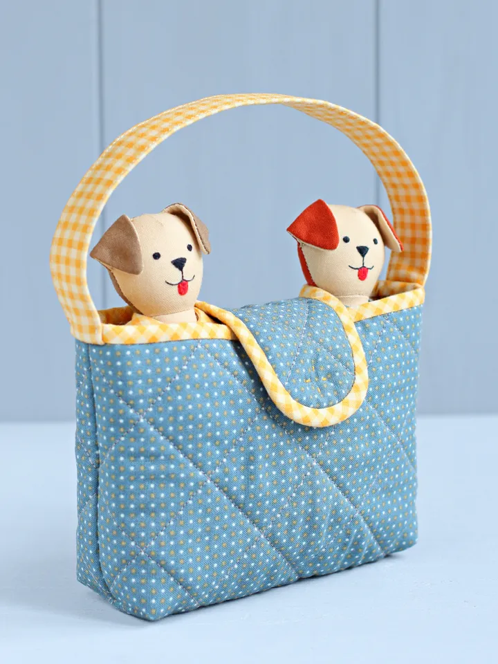 PDF Bag for Two Mini Dolls Sewing Pattern