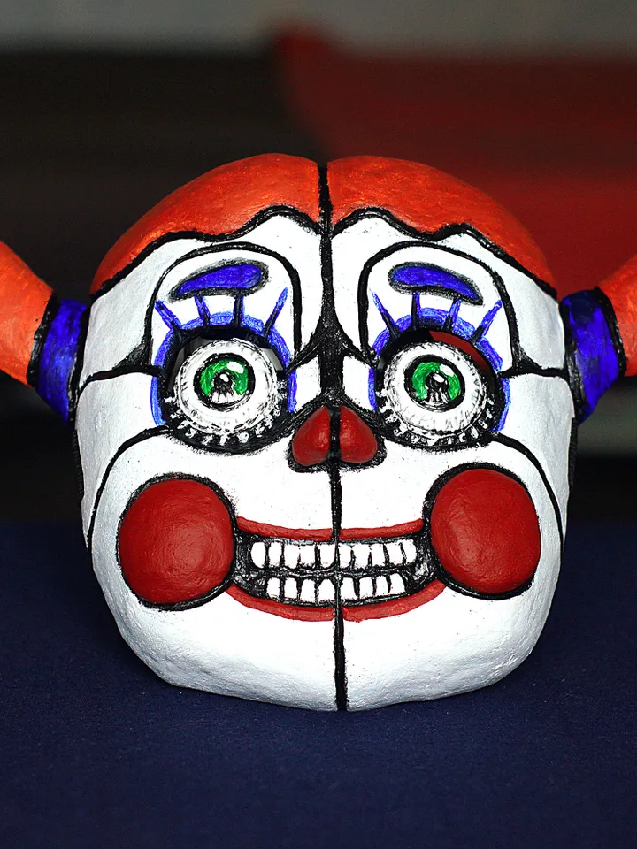 FNAF Circus Baby mask Five Nights at Freddy's Halloween Horror Game