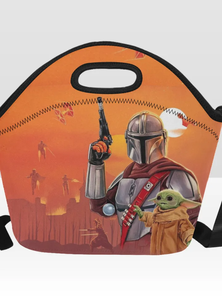 Mandalorian Neoprene Lunch Bag, Lunch Box