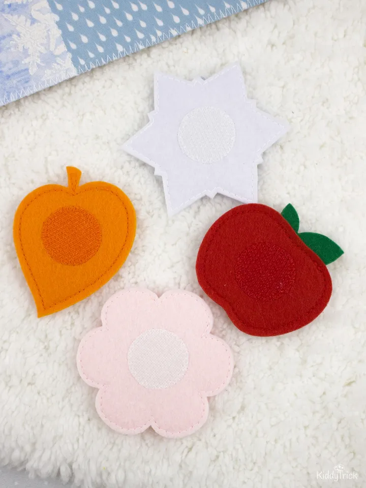 Seasons - Felt Busy Book Page - Sewing Pattern