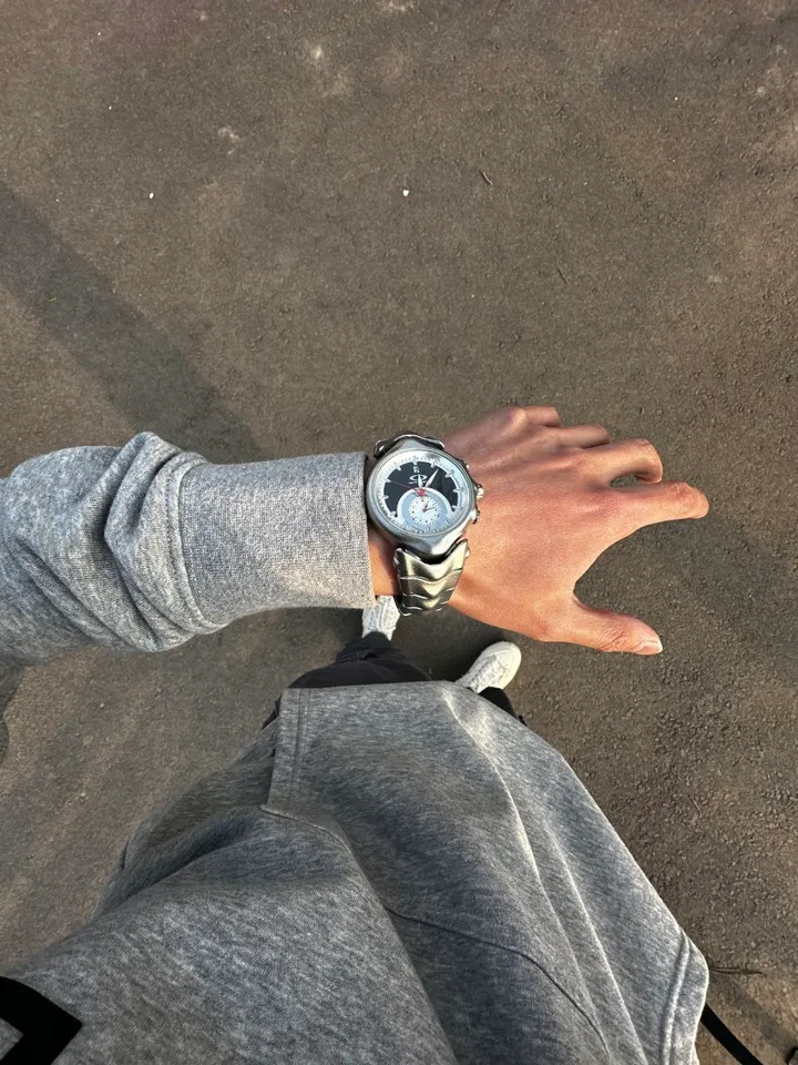 JADGE Oakley Y2K retro watch - black dial, original 90's/2000's watch