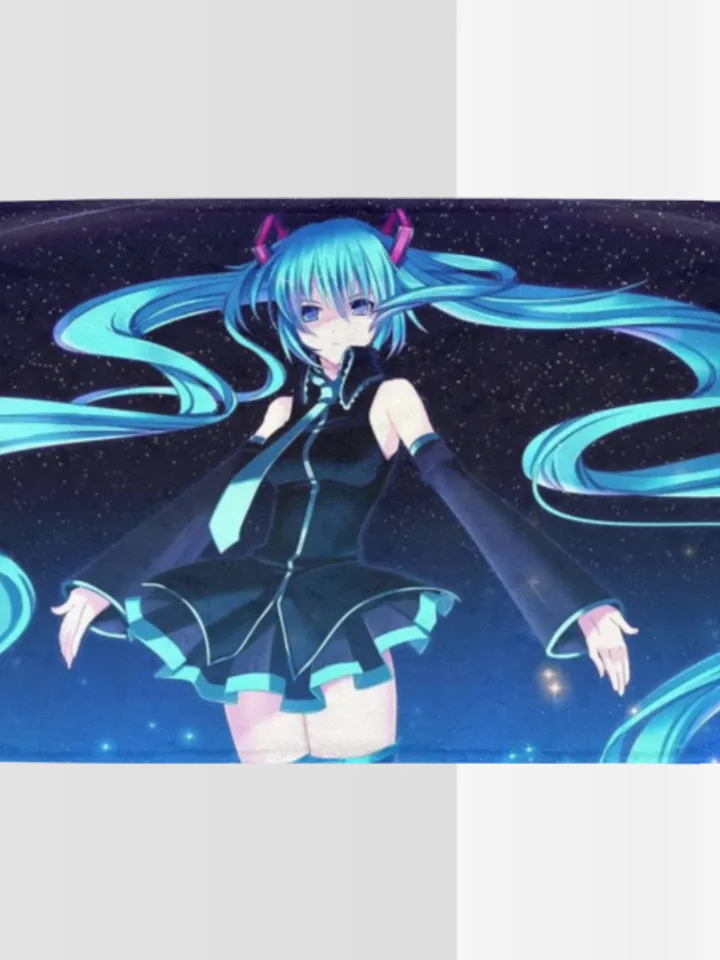 Hatsune Miku Blanket Lightweight Soft Microfiber Fleece