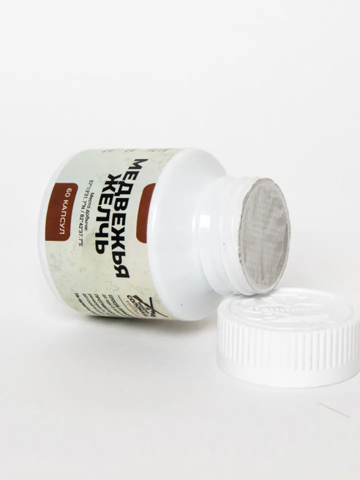 Bear bile in capsules, 60 pcs
