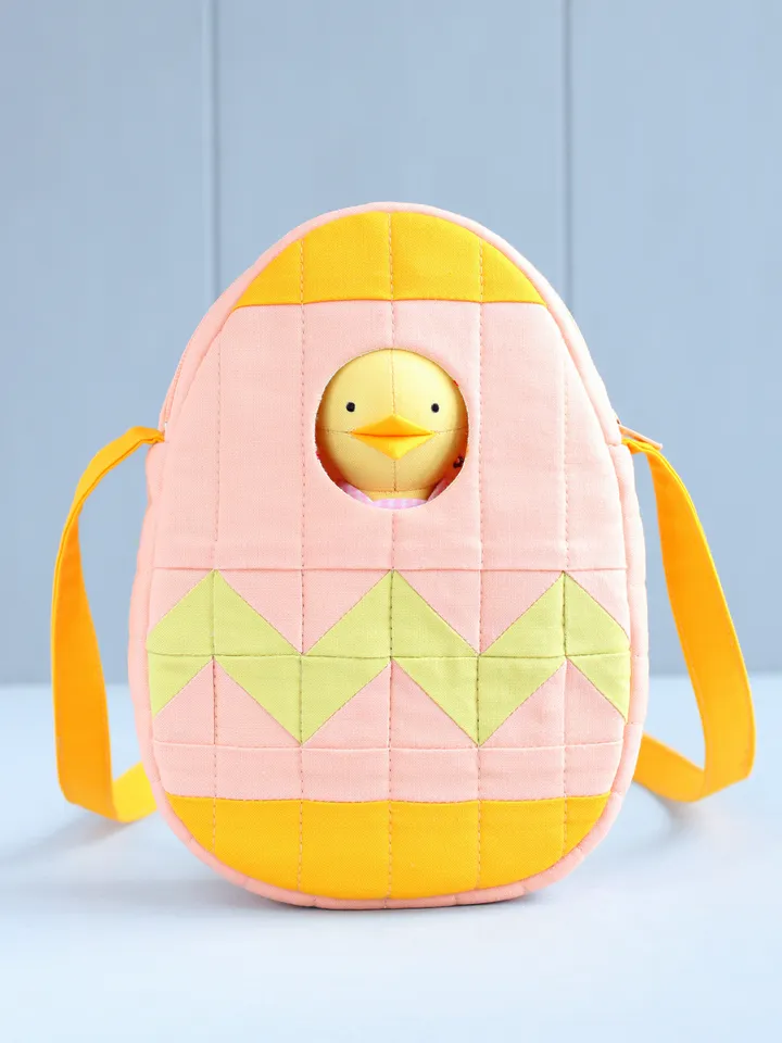 PDF Easter Egg Bag for Mini Doll Sewing Pattern