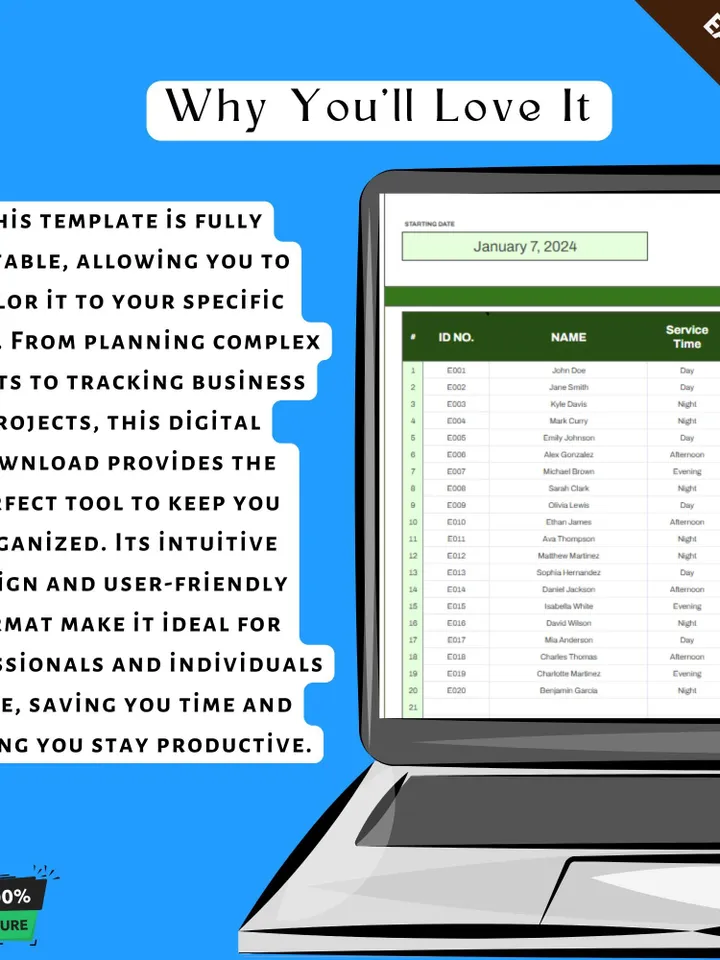 Weekly Church Attendance Tracker Template, Editable Google Sheets, Church Member Attendance Log