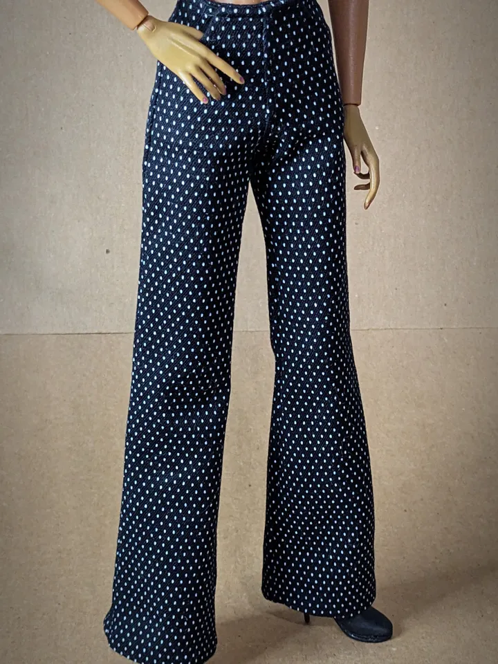 Handmade classic suit (jacket & pants) for 16-inch Fashion Royalty dolls - FR16
