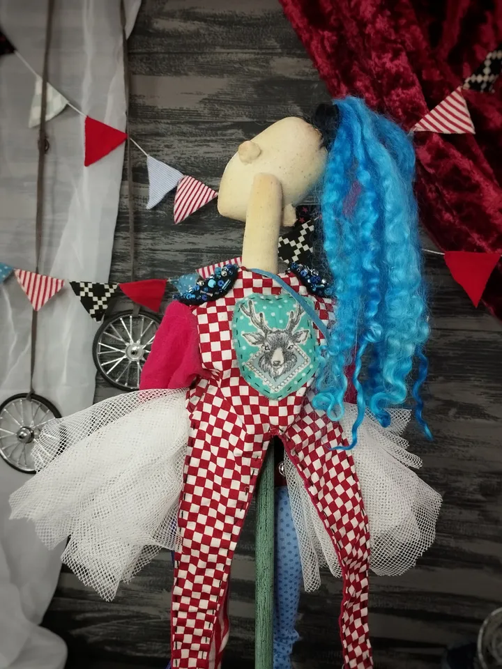 Art clown doll