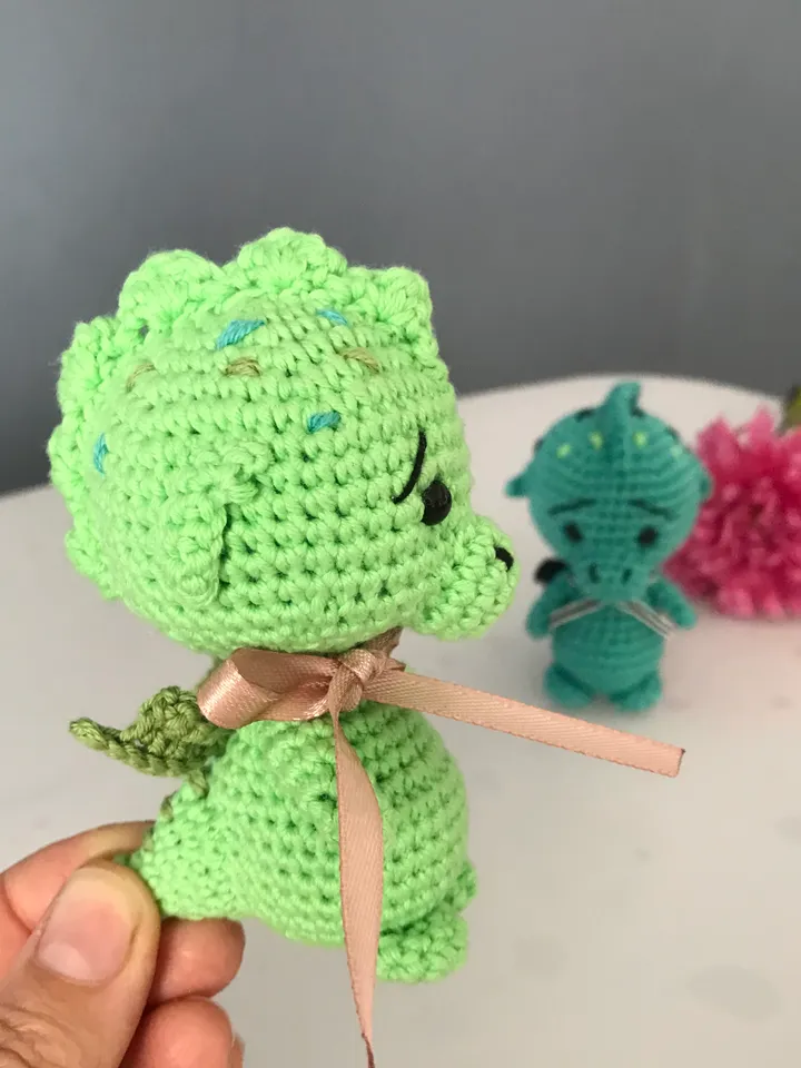 Dragon angel crochet pattern