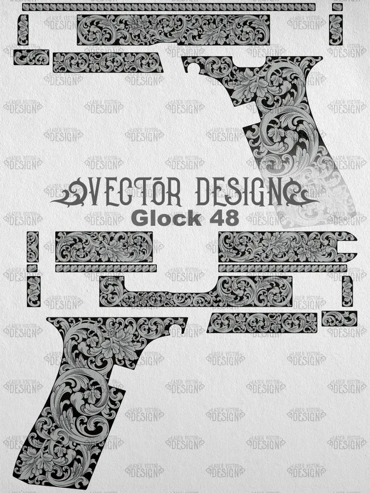 VECTOR DESIGN Glock 48 Scrollwork