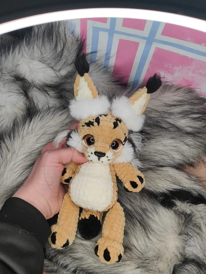 Plush lynx🐈🐾