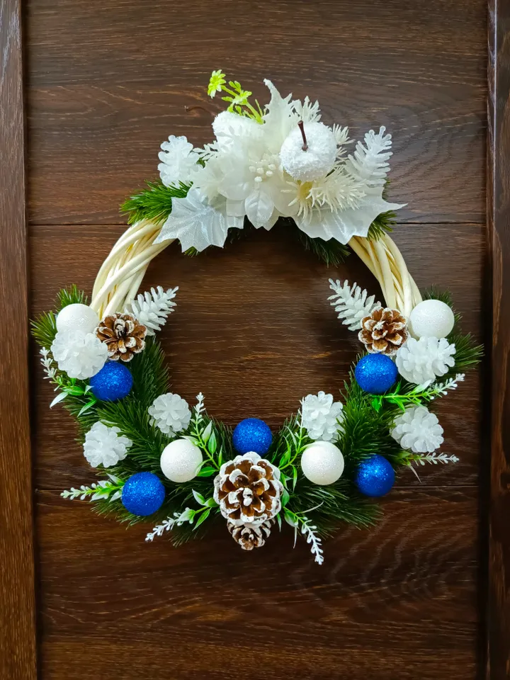 Handmade Christmas wreath