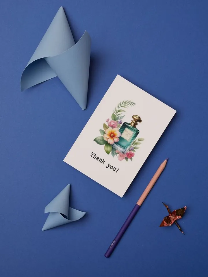 Set of mini postcards "Thank you!"