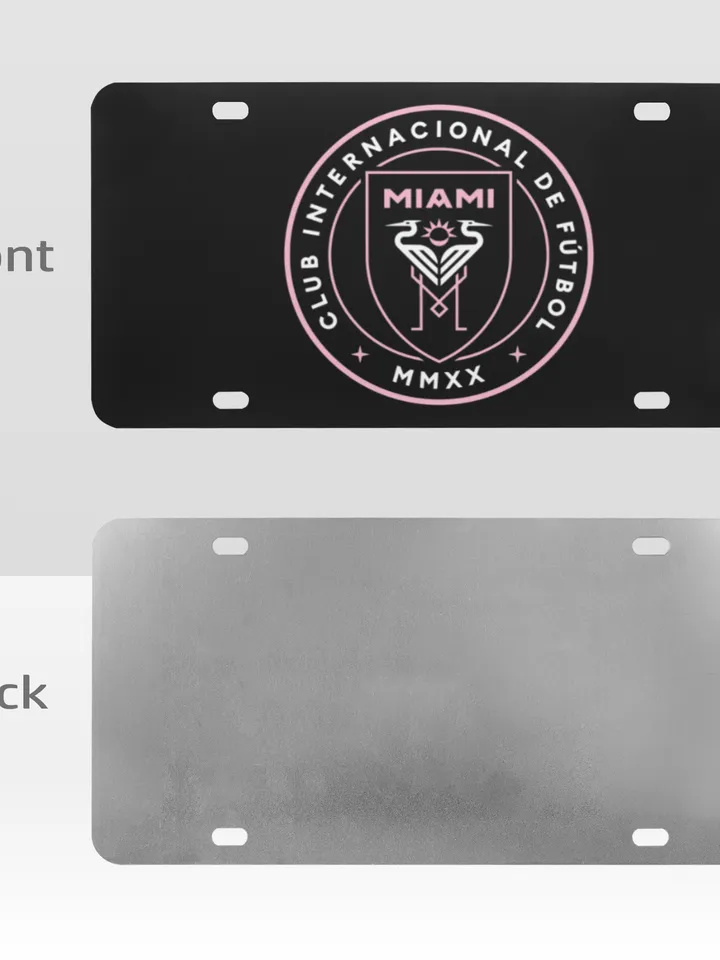 Miami License Plate