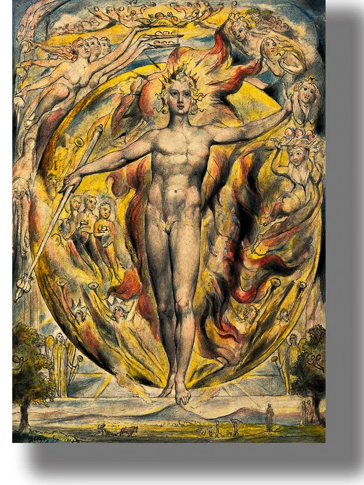 The Sun at his eastern gate.