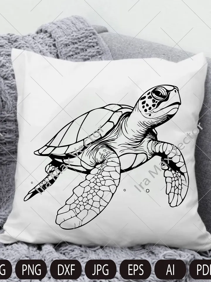 Turtle Svg, Turtle Clipart, Turtle Png, Turtle Head, Turtle vector , Turtle Silhouette, Animals Silhouette, reptile svg, Sea turtle