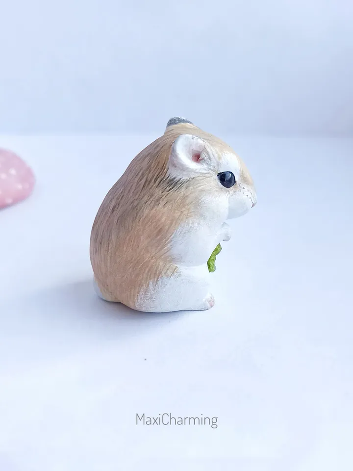 Custom hamster sculpture