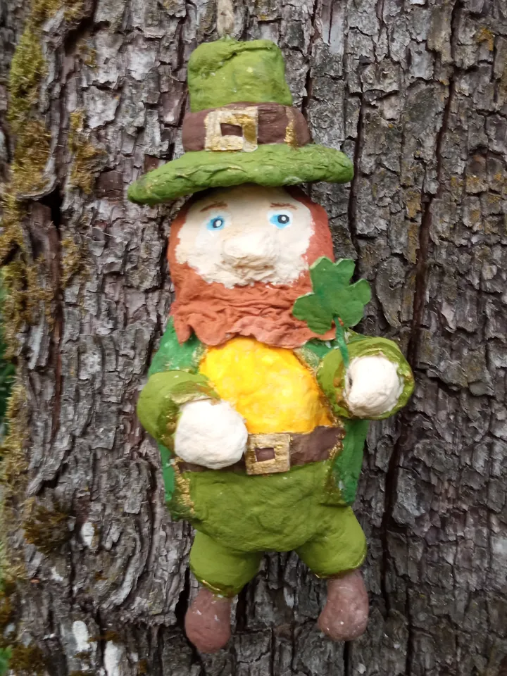 St. Patrick's Day Handmade Ornament - Unique Souvenir
Free Shipping. Spun cotton doll