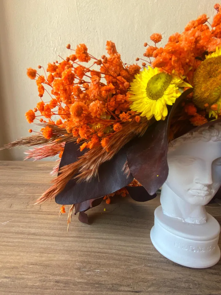 autumn flower crown, Halloween Sale, Witch Jewelry, shocked soft leaves, for wedding or festival