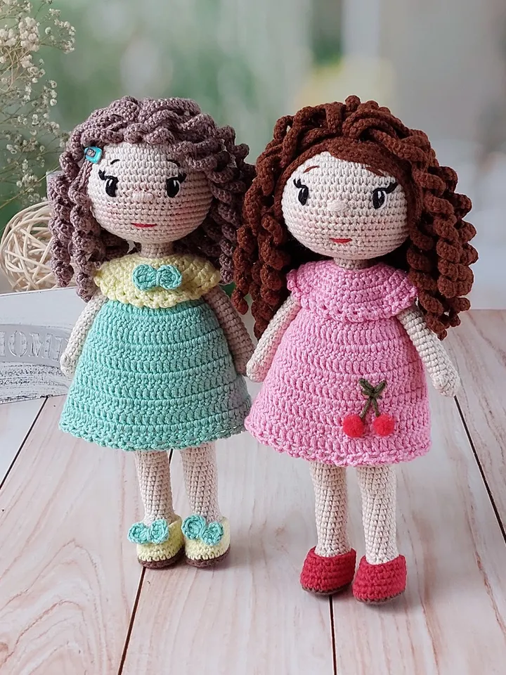 Crochet doll pattern. Pattern amigurumi. Digital crochet pattern. Crochet tutorial doll. Pattern baby doll. Pattern PDF.