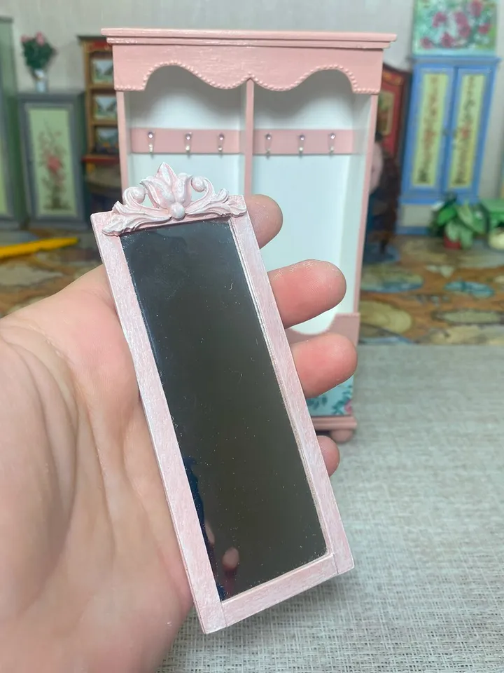 Hallway for a dollhouse. 1:12. Doll furniture. Dollhouse miniature.