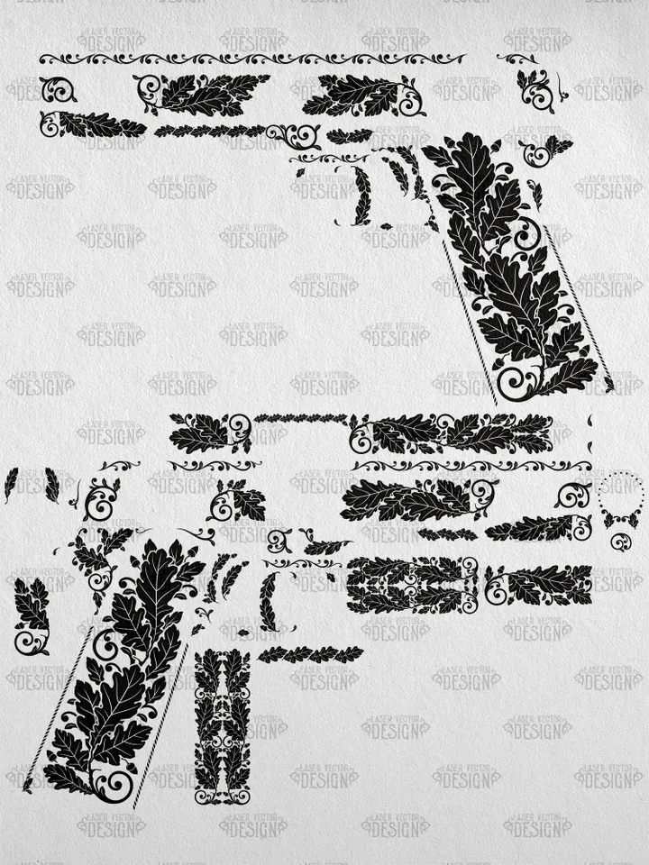 VECTOR DESIGN Kimber Stainless II Oak leaves