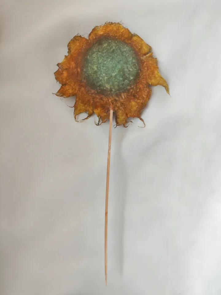 Sunflower flower pot decoration flower topper