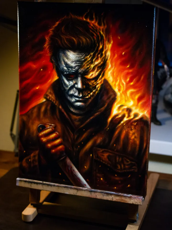 Michael Myers Original oil painting