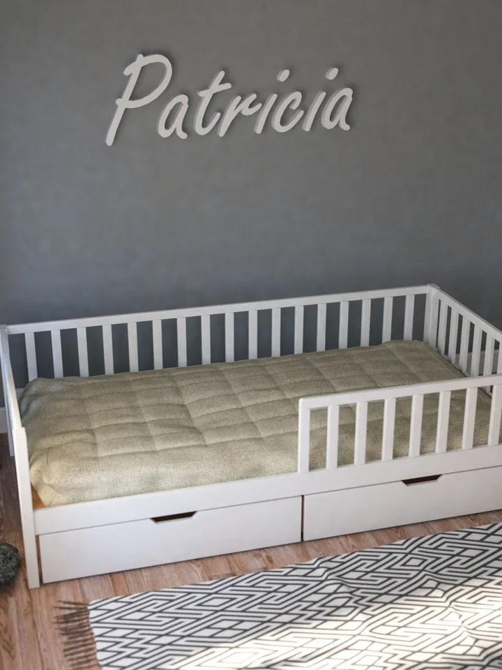Twin Bed Plan, PDF, DIY