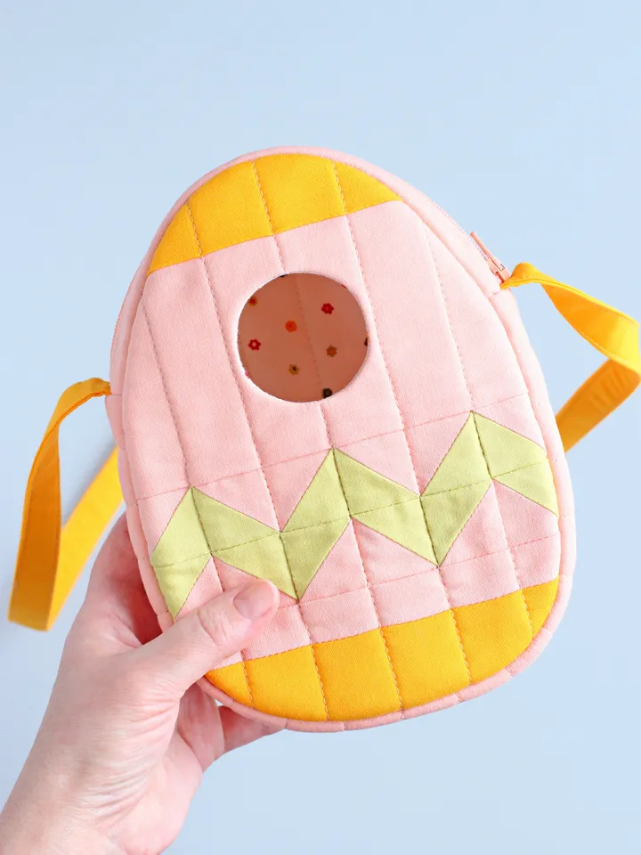 PDF Easter Egg Bag for Mini Doll Sewing Pattern