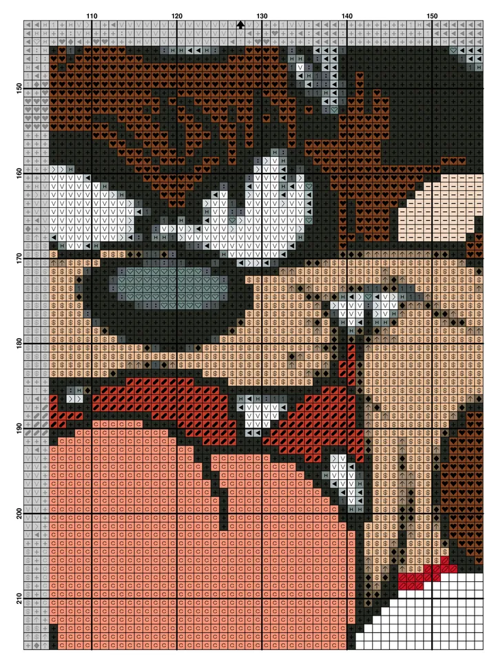 Looney Tunes PDF Cross Stitch Pattern, Cartoon Cross Stitch Chart