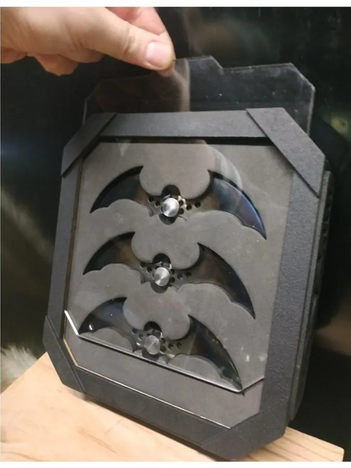 Batman cosplay - Batarang - a set of batarangs - made of steel - One unit is a 3