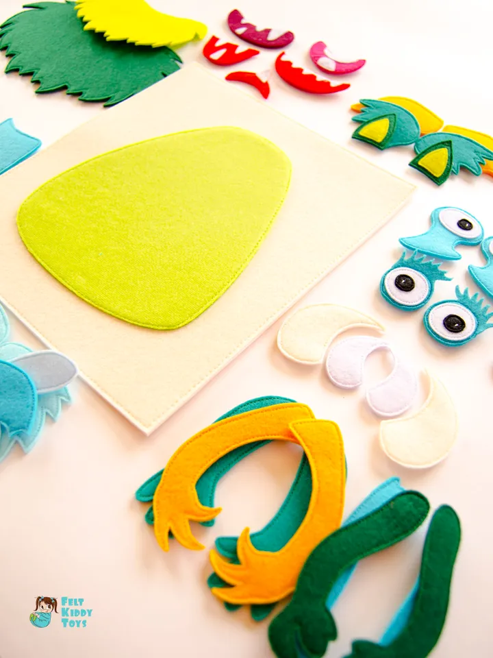 Make a monster toy, monster constructor