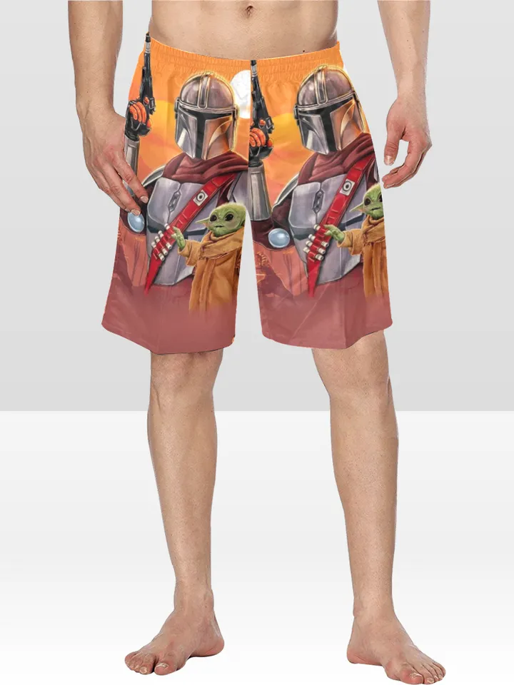 Mandalorian Swim Trunks