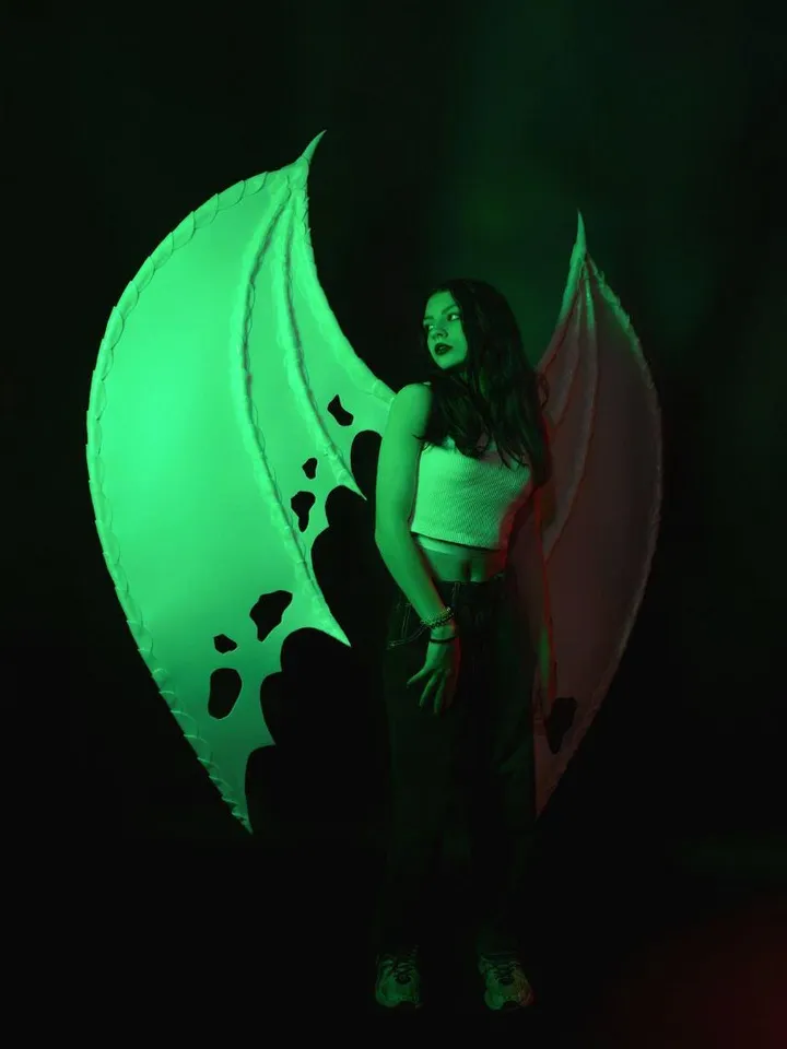 bat wings, dragon wings, white wings, Halloween wings, white bat, demon wings, bat wings costume, bat wings cosplay