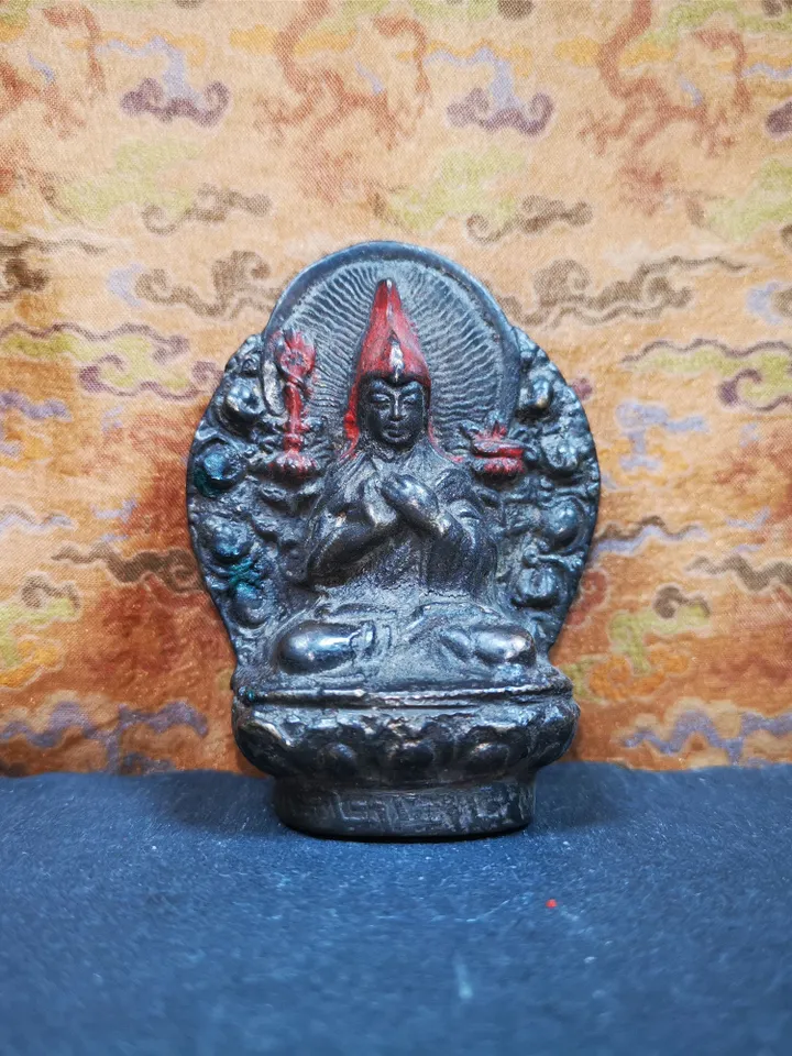 Gandhanra Acient Tibetan Buddhist Statue,Terma,Je Tsongkhapa,Je Rinpoche,Lobsang Zhaba,60 Years Old