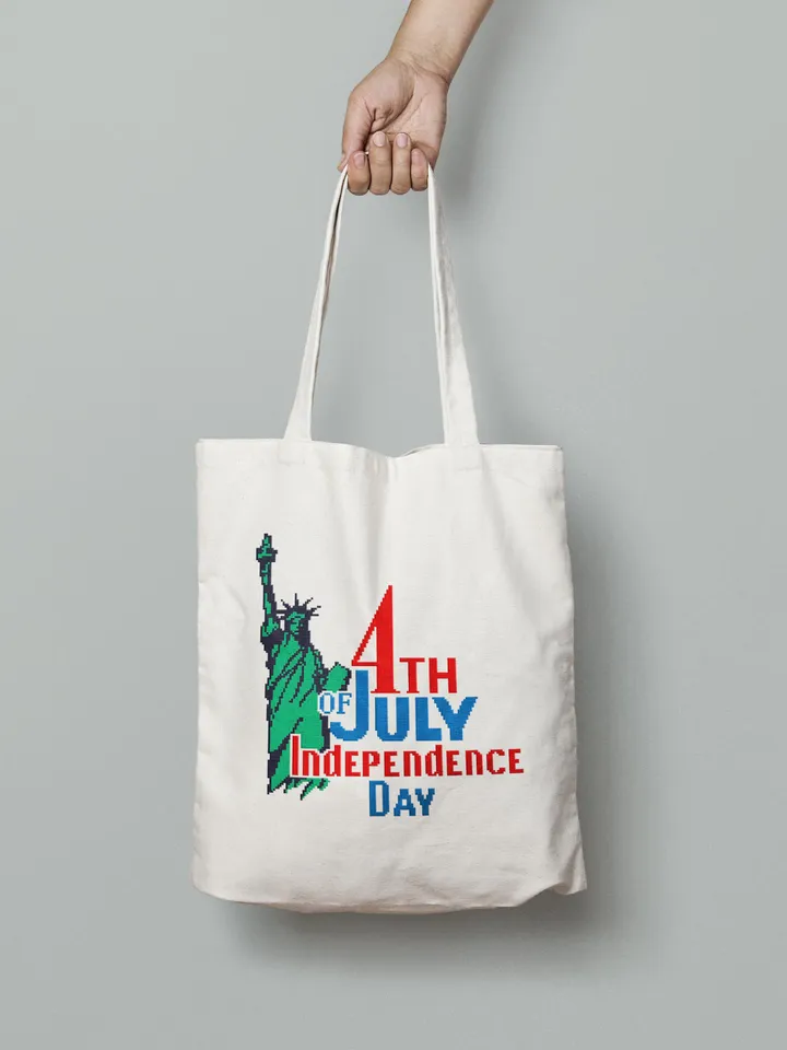 Independence Day July 4 cross stitch pattern PDF download Patriotic cross stitch chart, USA embroidery, Statue of Liberty cross stitch #T16