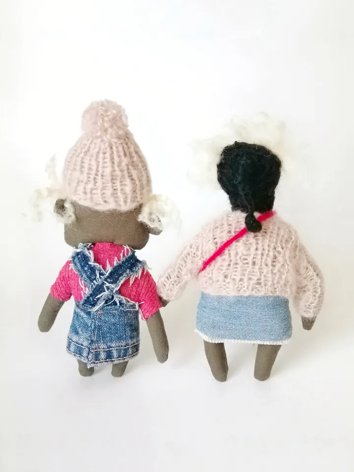 Handmade Creepy Dolls, Weird Fabric Interior Toys, Voodoo Dolls - Unique and Spooky Collectibles, Ugly and One-of-a-Kind. FREE SHIPPING!