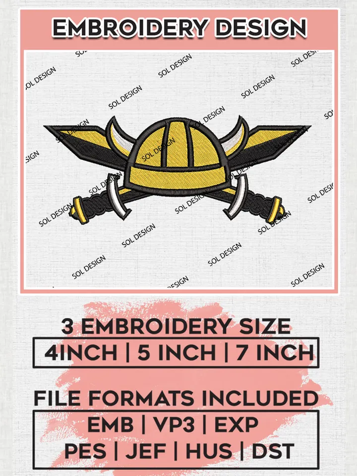 NCAA Northern Kentucky Norse Mascot Logo Embroidery Designs, NCAA Logo Machine Embroidery Files, NCAA Northern Kentucky Norse Logo, NCAA Embroidery Designs, Machine Embroidery Designs, Digital Download