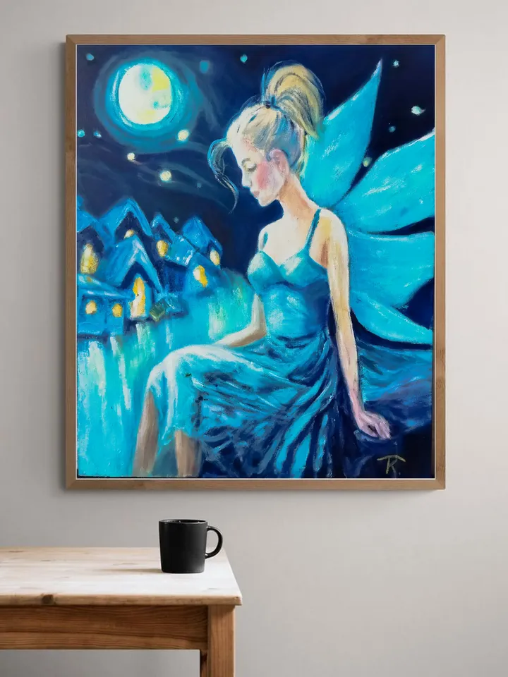 Dream oilpainting on canvas 60x50 cm